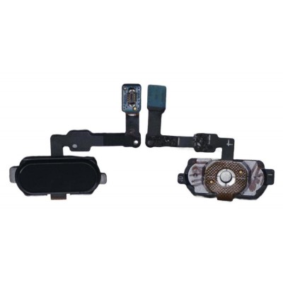 Fingerprint Sensor Flex Cable For Samsung Galaxy J7 Max Black By - Maxbhi Com