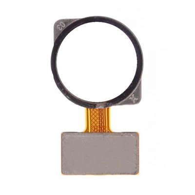 Fingerprint Sensor Flex Cable For Xiaomi Redmi Note 7 Pro White By - Maxbhi Com