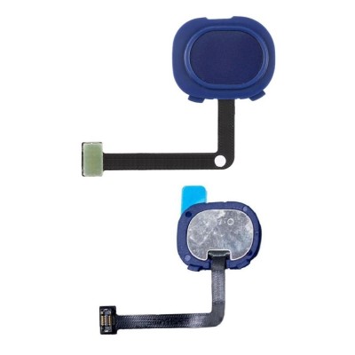 Fingerprint Sensor Flex Cable For Samsung Galaxy M20 Blue By - Maxbhi Com