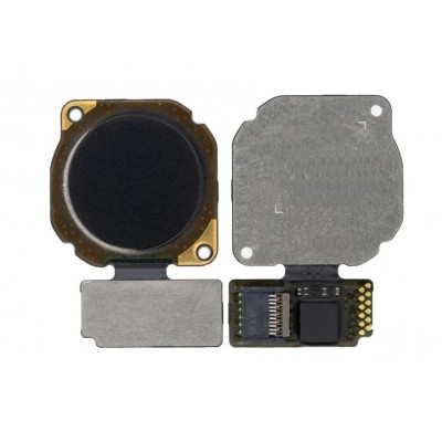 Fingerprint Sensor Flex Cable For Huawei Honor 8x Black By - Maxbhi Com