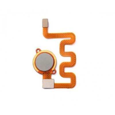 Fingerprint Sensor Flex Cable For Xiaomi Mi A2 Lite White By - Maxbhi Com