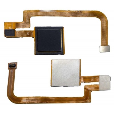 Fingerprint Sensor Flex Cable For Xiaomi Mi Max 2 Black By - Maxbhi Com
