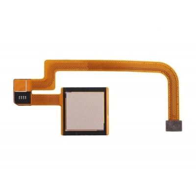 Fingerprint Sensor Flex Cable For Xiaomi Mi Max 2 Gold By - Maxbhi Com