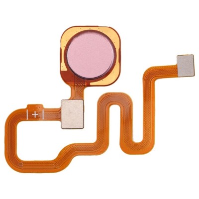 Fingerprint Sensor Flex Cable For Xiaomi Redmi Note 6 Pro Rose Gold By - Maxbhi Com