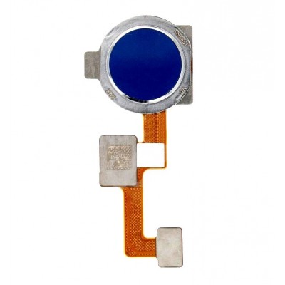 Fingerprint Sensor Flex Cable For Realme 3 Pro Blue By - Maxbhi Com