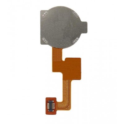 Fingerprint Sensor Flex Cable For Realme 3 Pro Grey By - Maxbhi Com