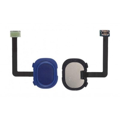Fingerprint Sensor Flex Cable For Samsung Galaxy M30 Blue By - Maxbhi Com