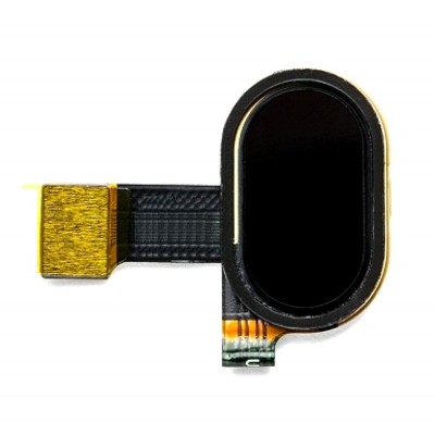 Fingerprint Sensor Flex Cable For Moto E4 Plus 32gb Black By - Maxbhi Com