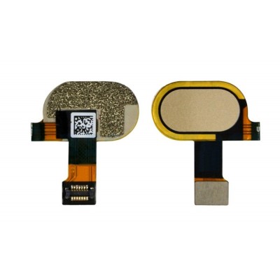 Fingerprint Sensor Flex Cable For Motorola Moto E4 Plus Gold By - Maxbhi Com