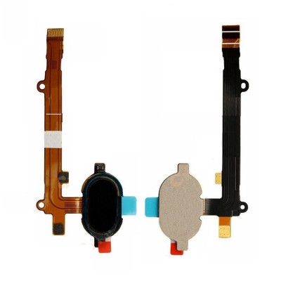 Fingerprint Sensor Flex Cable For Motorola Moto Z2 Play Black By - Maxbhi Com