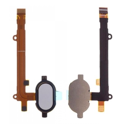 Fingerprint Sensor Flex Cable For Motorola Moto Z2 Play White By - Maxbhi Com