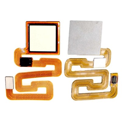 Fingerprint Sensor Flex Cable For Xiaomi Redmi 4x 32gb Gold By - Maxbhi Com
