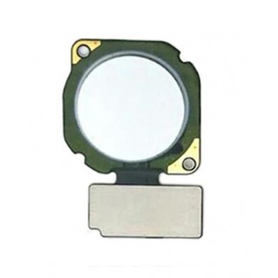 Fingerprint Sensor Flex Cable For Huawei Honor 8 Pro White By - Maxbhi Com