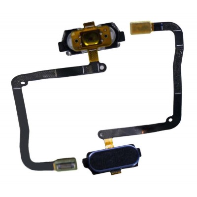 Fingerprint Sensor Flex Cable For Samsung Galaxy C7 Pro Blue By - Maxbhi Com