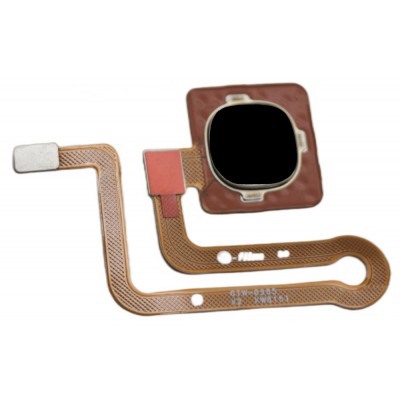 Fingerprint Sensor Flex Cable For Vivo V9 Black By - Maxbhi Com
