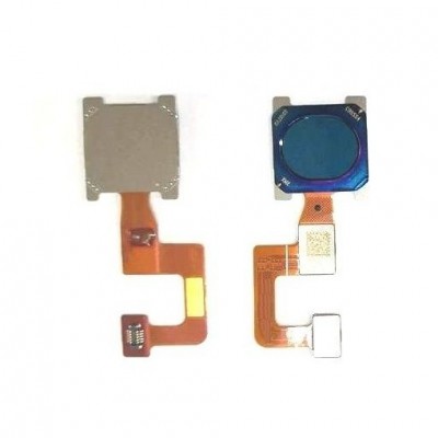 Fingerprint Sensor Flex Cable For Oppo F11 Pro Blue By - Maxbhi Com