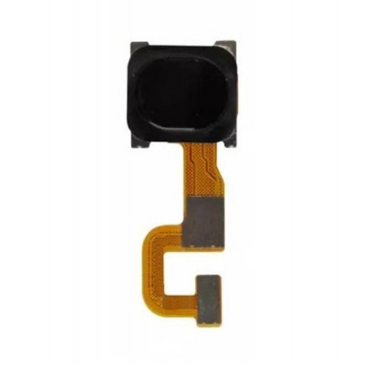 Fingerprint Sensor Flex Cable For Oppo F9 Black By - Maxbhi Com