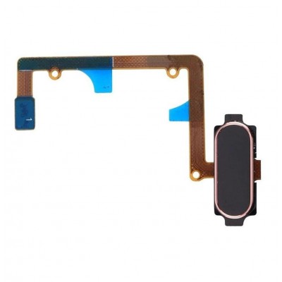 Fingerprint Sensor Flex Cable For Samsung Galaxy A7 2016 Pink By - Maxbhi Com