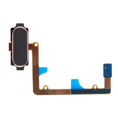 Fingerprint Sensor Flex Cable For Samsung Galaxy A7 2016 Pink By - Maxbhi Com