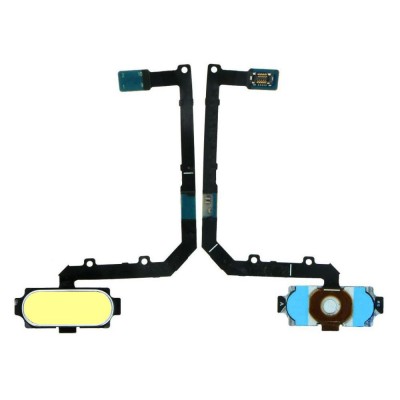 Fingerprint Sensor Flex Cable For Samsung Galaxy A9 Pro 2016 Gold By - Maxbhi Com