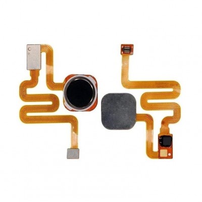 Fingerprint Sensor Flex Cable For Xiaomi Redmi Y2 Black By - Maxbhi Com