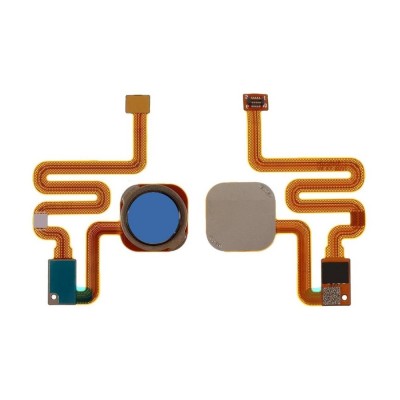 Fingerprint Sensor Flex Cable For Xiaomi Redmi Y2 Blue By - Maxbhi Com