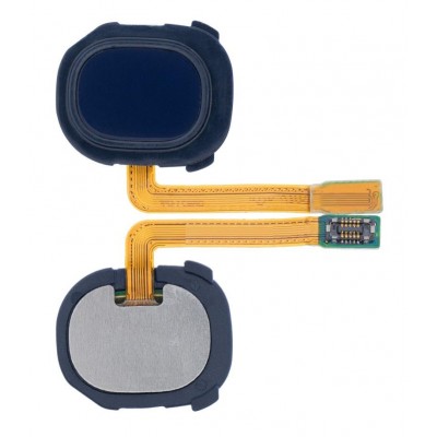 Fingerprint Sensor Flex Cable For Samsung Galaxy A20 Blue By - Maxbhi Com