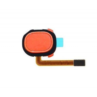 Fingerprint Sensor Flex Cable For Samsung Galaxy A20 Coral By - Maxbhi Com