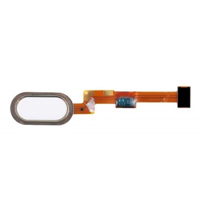 Fingerprint Sensor Flex Cable For Vivo V5 White By - Maxbhi Com