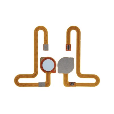 Fingerprint Sensor Flex Cable For Xiaomi Redmi Note 8 White By - Maxbhi Com