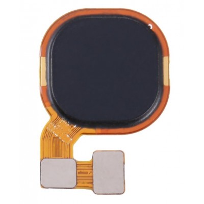 Fingerprint Sensor Flex Cable For Infinix Hot 8 Black By - Maxbhi Com