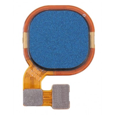 Fingerprint Sensor Flex Cable For Infinix Hot 8 Light Blue By - Maxbhi Com