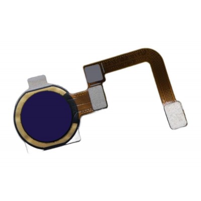 Fingerprint Sensor Flex Cable For Realme 5 Purple By - Maxbhi Com