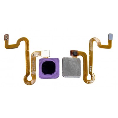 Fingerprint Sensor Flex Cable For Vivo V15 Black By - Maxbhi Com