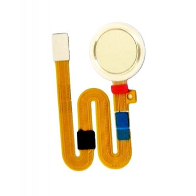 Fingerprint Sensor Flex Cable For 10 Or Tenor E Gold By - Maxbhi Com