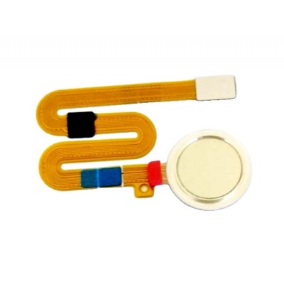 Fingerprint Sensor Flex Cable For 10 Or Tenor E Gold By - Maxbhi Com