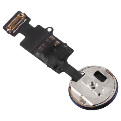 Fingerprint Sensor Flex Cable For Apple Iphone 8 Black By - Maxbhi Com