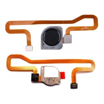 Fingerprint Sensor Flex Cable For Honor 7a Black By - Maxbhi Com