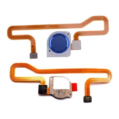 Fingerprint Sensor Flex Cable For Honor 7a Blue By - Maxbhi Com