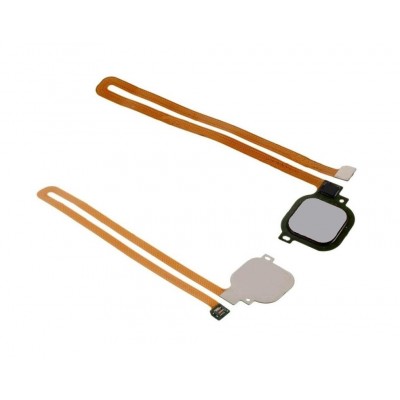 Fingerprint Sensor Flex Cable For Huawei Honor 6x Grey By - Maxbhi Com
