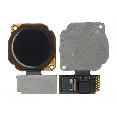 Fingerprint Sensor Flex Cable For Huawei P20 Lite Black By - Maxbhi Com