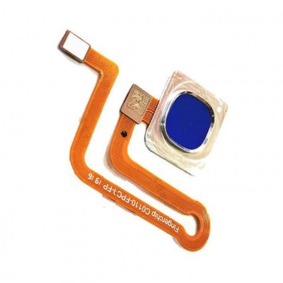 Fingerprint Sensor Flex Cable For Vivo Y12 White By - Maxbhi Com