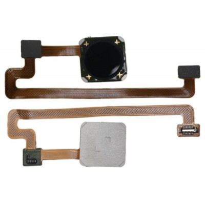 Fingerprint Sensor Flex Cable For Xiaomi Mi Mix 2 Black By - Maxbhi Com