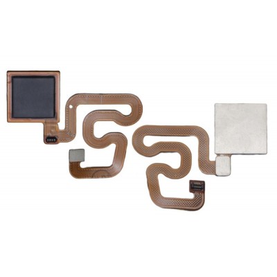 Fingerprint Sensor Flex Cable For Xiaomi Redmi 5 Black By - Maxbhi Com