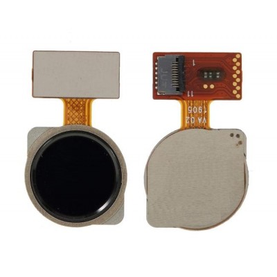 Fingerprint Sensor Flex Cable For Xiaomi Redmi Note 7 Black By - Maxbhi Com