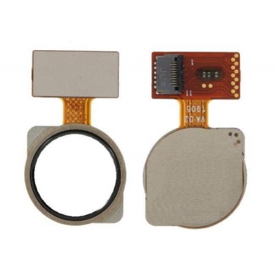 Fingerprint Sensor Flex Cable For Xiaomi Redmi Note 7 White By - Maxbhi Com