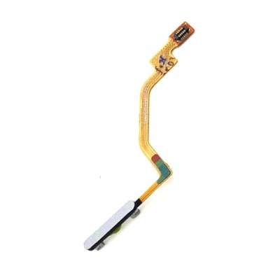 Fingerprint Sensor Flex Cable For Xiaomi Redmi Note 9 Pro White By - Maxbhi Com