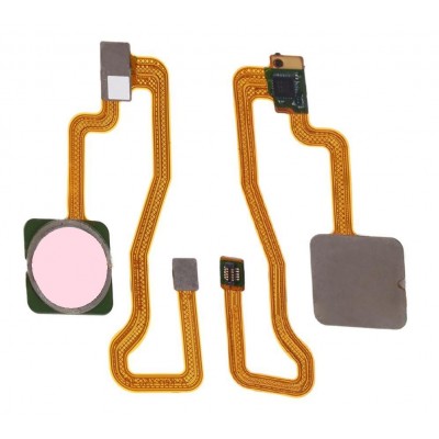 Fingerprint Sensor Flex Cable For Xiaomi Redmi Y1note 5a Rose Gold By - Maxbhi Com