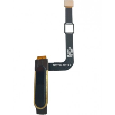 Fingerprint Sensor Flex Cable For Motorola Moto G6 White By - Maxbhi Com