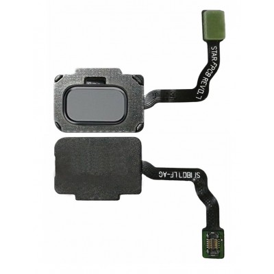 Fingerprint Sensor Flex Cable For Samsung Galaxy S9 White By - Maxbhi Com